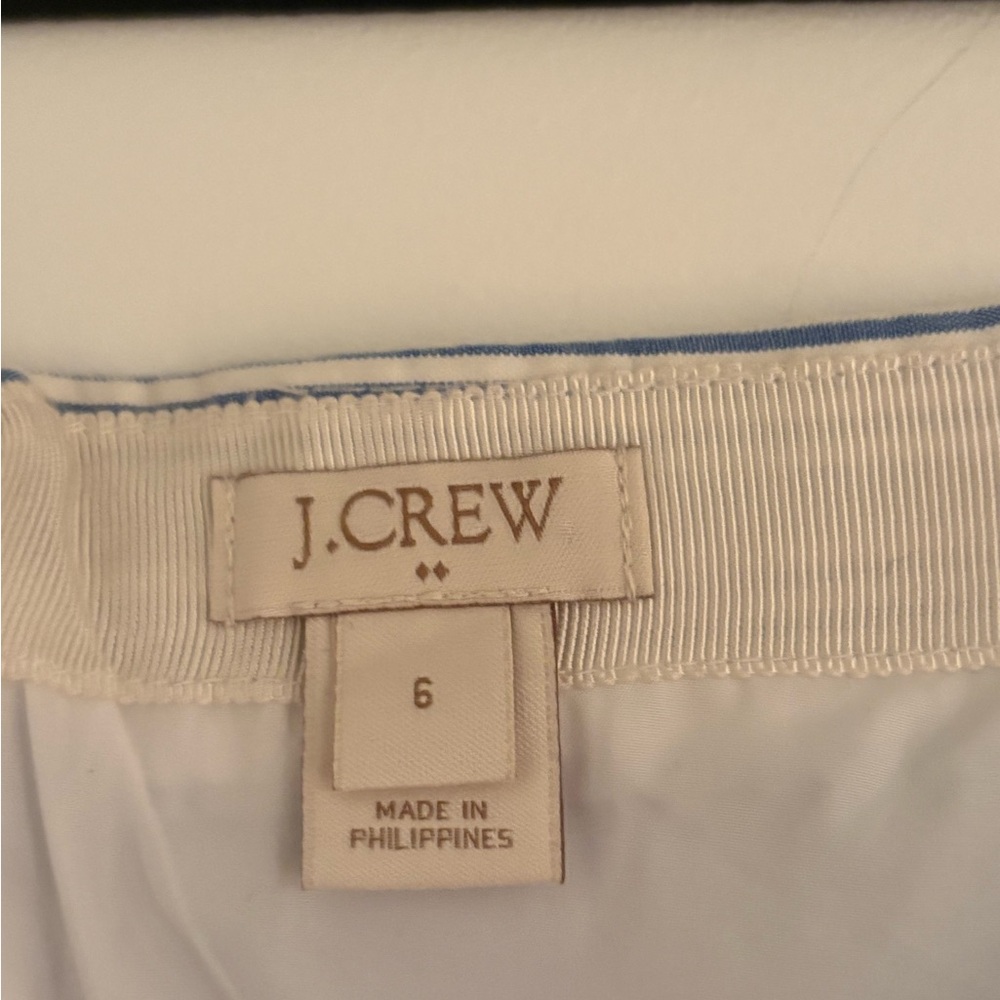 J.Crew pinstripe skirt